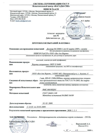 Сертификат 45